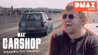 Gewinnt Max das große Rennen? | Max' Carshop | DMAX Motor