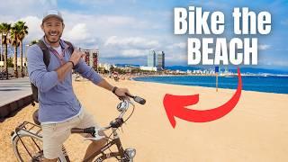 Biking the Beaches in Barcelona