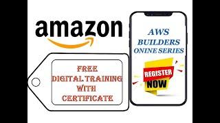 AWS Builders Online Series | Online Training with Certificate | SliceInfo