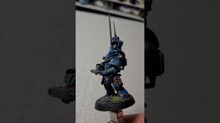 Horus Heresy Ultramarines Master Of Signals. Kitbash. Painted.