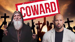 Bishop Mar Mar FIRES BACK at Andrew Tate's "Cowardly Christian" Claim!
