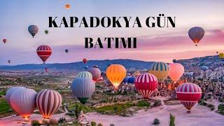 Cappadocia Peri Bacaları Kapadokya’da Gün Batımı Ve Balonların Muhteşemliği