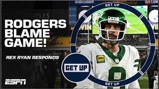 Rex Ryan SOUNDS OFF & BLAMES Aaron Rodgers for New York Jets’ pitfalls?!  | Get Up