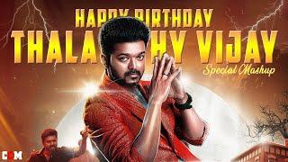 Thalapathy Vijay Birthday Mashup 2023 | Tribute to THALAPATHY VIJAY | Cinematic creative media