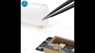 Using Qianli iAtlas Explosion Proof 24K Gold Plated Foil For Motherboard Soldering Repair