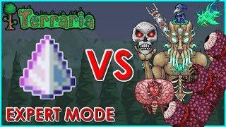 Terraria - Last Prism vs All Bosses and Events + Dungeon Guardian (Expert Mode) | Biron