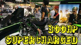 Supercharged Kawasaki Ninja H2 300HP!