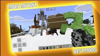 New Mutant Mobs V2 Addon For Minecraft Pe 1.20 | MCPE 1.20 Mod | 100% Working