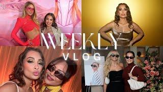 weekly vlog: meeting paris hilton, fenty beauty event