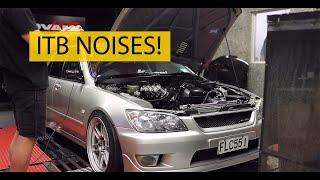 ITB 3SGE Dyno Run — Toyota Altezza RS200