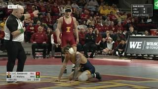 149lbs Casey Swiderski (Iowa State) vs Ty Watters (West Virginia)