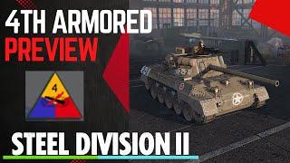SO MUCH SPEED! SD2 4th Armored Preview- Steel Division 2 Tribute to Normandy DLC