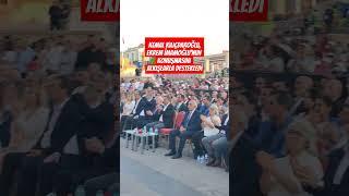 Kemal Kılıçdaroğlu, Ekrem İmamoğlu'nun konuşmasını alkışlarla destekledi