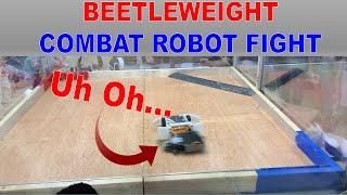 Beetleweight Combat Robot Fight