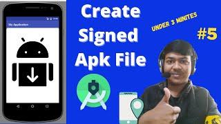 Create Signed Apk in Android Studio for Google Play Store  #GooglePlayStore #SignedApk #Apk #Play