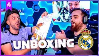 DjMaRiiO & Ibai SON MADRIDISTAS  | Unboxing Real Madrid