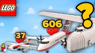 LEGO Aircrafts in Different Scales | Comparison