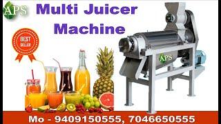 Multi Juicer Machine in APS Industries 9409150555