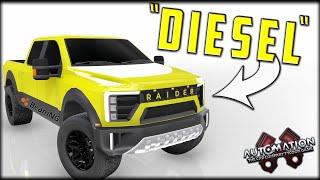 Building A 7L Diesel Truck!? Automation - BeamNG