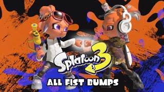 Splatoon 3  - All Fist Bump Animations (Fresh Season 2023)