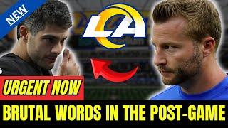  McVay Calls Out His Team and Garoppolo Reacts — You Won’t Believe What He Said! RAMS NEWS TODAY