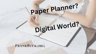 How to Succeed With a Paper Planner in a Digital World