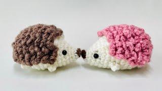 Crochet Mini Hedgehog