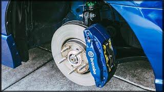 TL Type S Brembo Brake Conversion on my Civic!