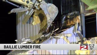 Boonville Lumber Yard Fire