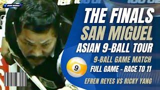 ⭐ Efren Reyes The Finals Race to 11 San Miguel Asian 9 Ball Tour 2006 #efrenreyes #efrenbatareyes