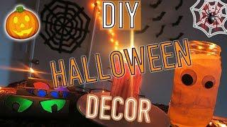 DIY Halloween Decorations! 5 Easy + Affordable Last Minute Ideas | PINTEREST INSPIRED | Kevin Rupard