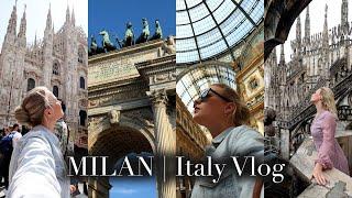 MILAN ITALY VLOG 2024 | things to do, places to eat, walking guide and what I think (back in Europe)