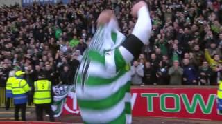 Stuart Armstrong gives his shirt to young fan