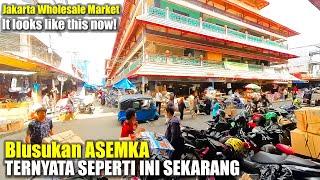 BLUSUKAN TO ASEMKA JAKARTA WHOLESALE MARKET | PANCORAN GLODOK JAKARTA | Walking Tour Gideon