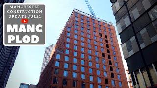 Manchester Construction  Update - JUL21 (4K60fps)