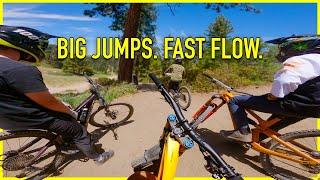 2024 Snow Summit Bike Park's Main Jump Line - Party Wave to Westridge