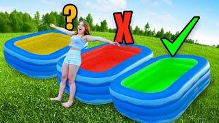 DON’T FALL Into The WRONG Pool! **GROSS Challenge** | Piper Rockelle