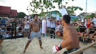 MUAY THAI DANCER vs PRO MMA FIGHTER !!! Crazy Fight !!!