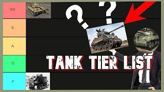 The Tank Tier List
