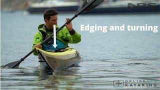 Online Sea Kayaking Turning Tips: Edging