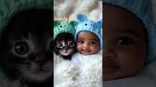 Cats and babies make adorable pals #catsandbabies #cutecompilations #adorablepets #cutecostumes