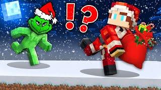 SANTA CLAUS Speedrunner vs GRINCH Hunter : JJ vs Mikey in Minecraft Maizen!