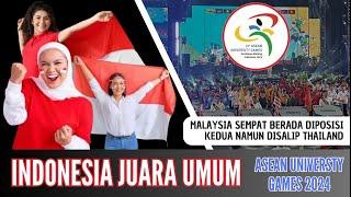 INDONESIA JUARA UMUM ASEAN UNIVERSTY GAMES 2024