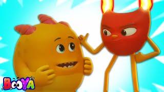 Verängstigt Booya Süße Zeichentrickfilme + mehr 3D Episoden für Kinder