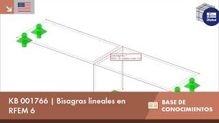 [EN] KB 001766 | Articulaciones lineales en RFEM 6