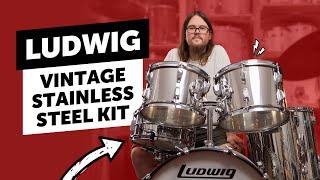 Ludwig Stainless Steel - The Hype Is Real! | Vintage Drum Talk Season 2