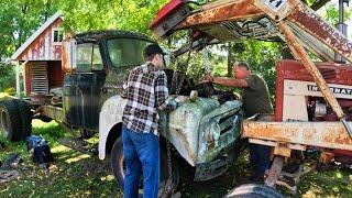 Pulling and Stripping the Engine  - International Truck Part 3