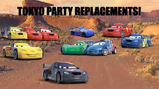 Cars 2 All Tokyo Party Replacements!