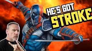 NEW Deathstroke Premium Format Statue Review | Sideshow