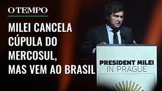 Após atacar Lula, presidente da Argentina cancela encontro do Mercosul, mas virá ao Brasil